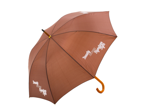 Walking Umbrella wood frame/handle