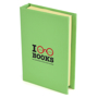 hard back flag book green