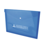 Document wallet blue