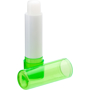 lip balm green open