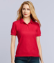 gd42 dryblend polo ladies red
