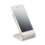 Layaback charger stand with phone