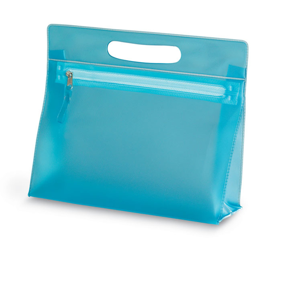 Cosmetic pouch blue