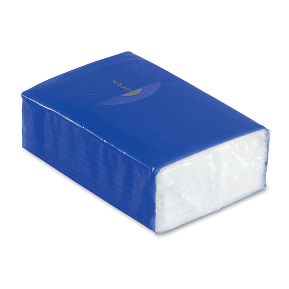 tissue pack blue