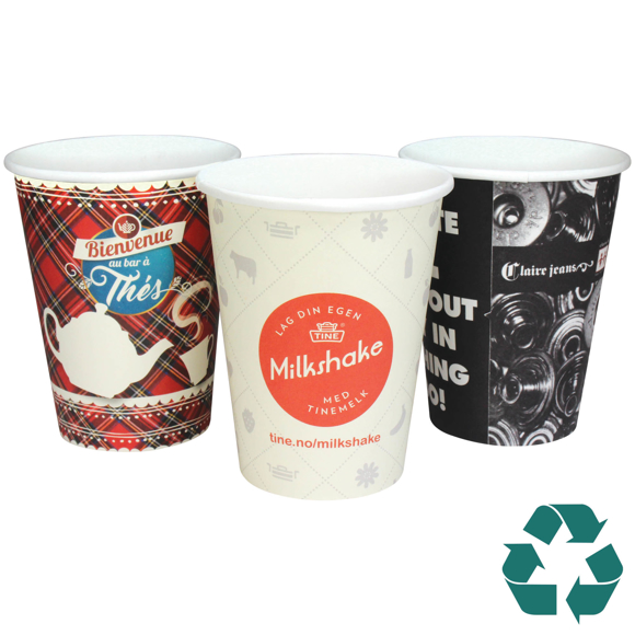 paper cups recyclable single wall
