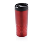 geometric tumbler red