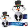 Logobub B snowman