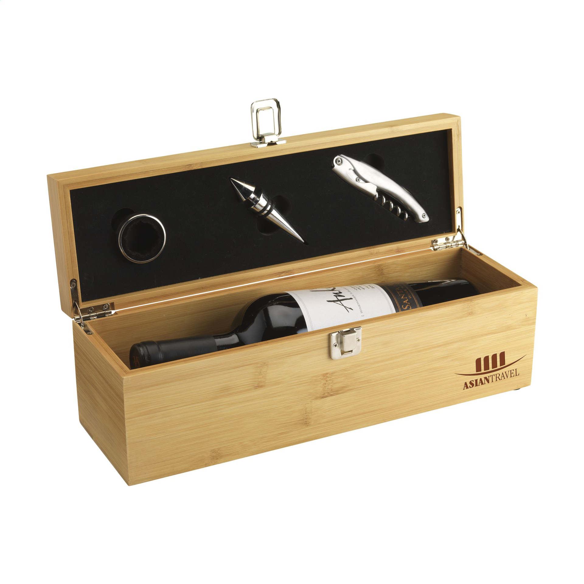 LUXURY WINE BOX BAMBOO Promotional Products Home, Bourne International
