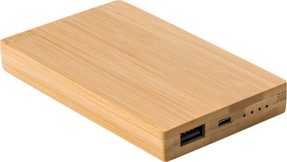 Bamboo power bank