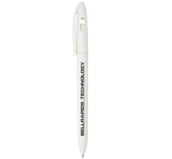Picture of Anti-bacterial ballpoint pen - White