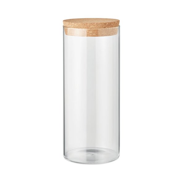 Glass Jar with cork lid