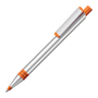 virtuo alum ballpen orange