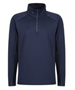 navy half zip