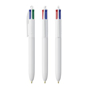 bic 4 colour plain white