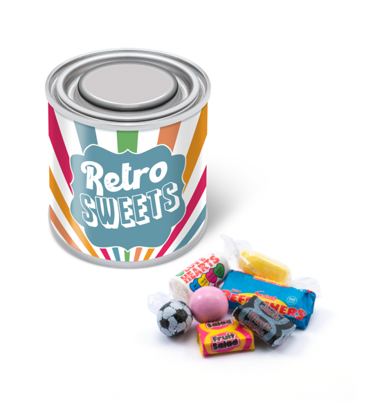 Picture of RETRO SWEETS - PAINT TIN