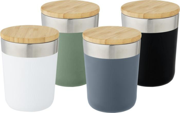 Picture of LAGAN BAMBOO LIDDED INSULATED TUMBLER 300ML