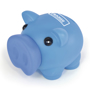 Rubber nose piggy bank blue