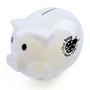 Piggy bank translucent white