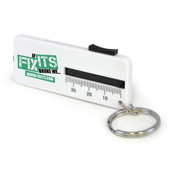 tyre gauge keyring