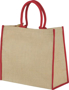 Picture of COLOURED EDGE JUTE BAG.