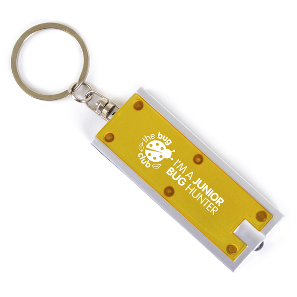 Dhaka torch keyring yellow