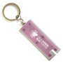 Dhaka torch keyring pink