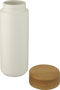 Lumi 300 ml ceramic tumbler with bamboo lid