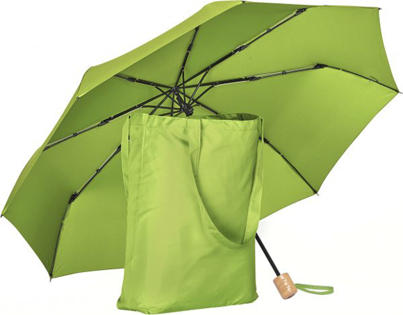 Picture of MINI ECO UMBRELLA WITH SHOPPER BAG