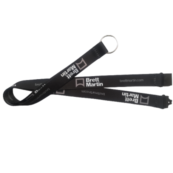 Picture of Pantone Matched Flat Polyester Lanyard