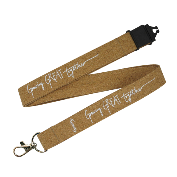 Picture of cork lanyard