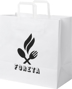 Picture of Kraft Paper Bag with Flat Handles.