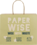Picture of Paper Bag Made from Agricultural waste with twisted handles