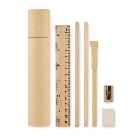 Picture of Paper Tube Stationery Set
