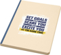 Picture of Liliana A5 sugarcane and RPET soft cover notebook