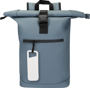 Picture of Alkes 5000 mAh 12W recycled plastic water resistant power bank with carabiner