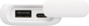 Picture of Alkes 5000 mAh 12W recycled plastic water resistant power bank with carabiner