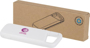Picture of Alkes 5000 mAh 12W recycled plastic water resistant power bank with carabiner