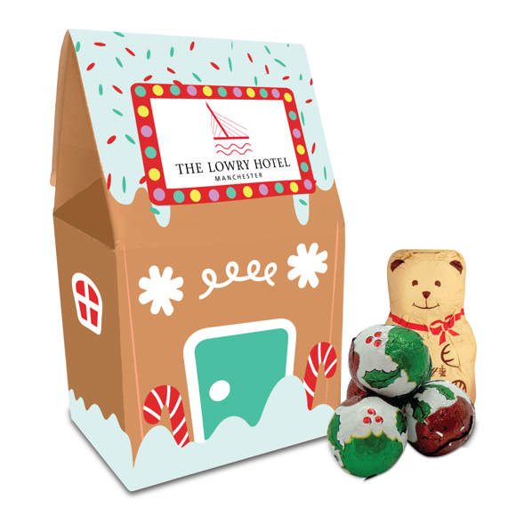 Picture of Lindt Christmas House Box
