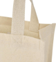 Picture of Odessa 220 g/m² GRS recycled cotton mini gusset tote bag 9L