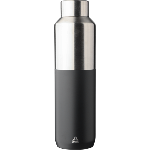 Picture of Recycled stainless steel double walled bottle (600ml)