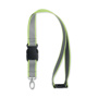 Picture of Reflective RPET polyester lanyard