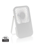 Picture of Aervina RCS recycled plastic re-chargeable desk fan