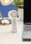 Picture of Twist RCS recycled plastic re-chargeable portable fan