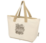 Picture of Sierra 140 g/m² GRS recycled foldable cotton tote bag 7L