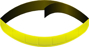 Picture of RFX™ 40 cm reflective PVC band for pets - Neon yellow