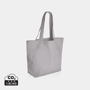 Picture of Impact Aware™ 240 gsm recycled canvas shopper w/pocket undyed.