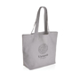 Picture of Impact Aware™ 240 gsm recycled canvas shopper w/pocket undyed.
