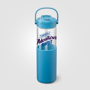 Picture of Juno Glass Silicone Sleeve Straw Bottle - 590 ml