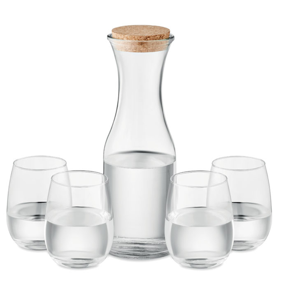 Picture of Recycled glass drink set