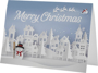 Picture of Herald A5 greeting card - White